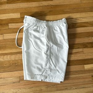 2xist white swim trunks small